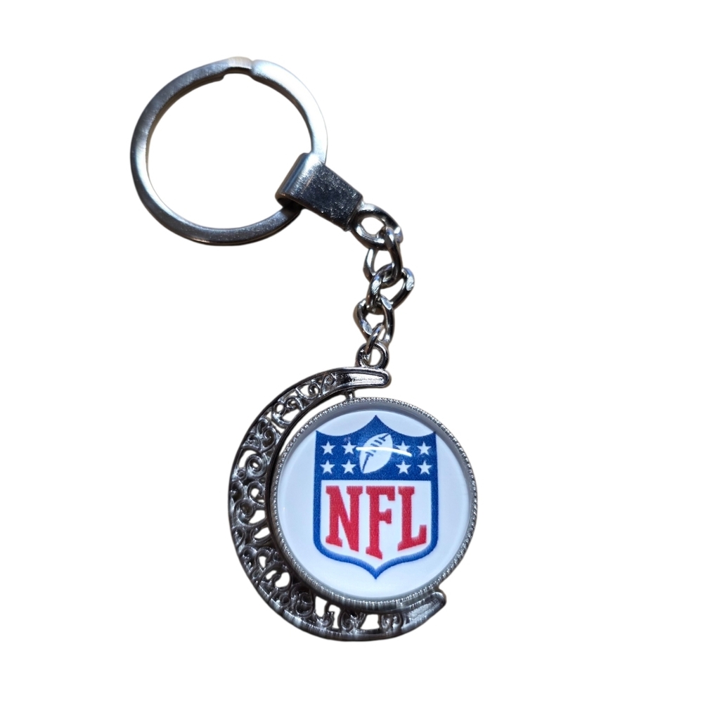 NFL Fidget Spinner Keychain